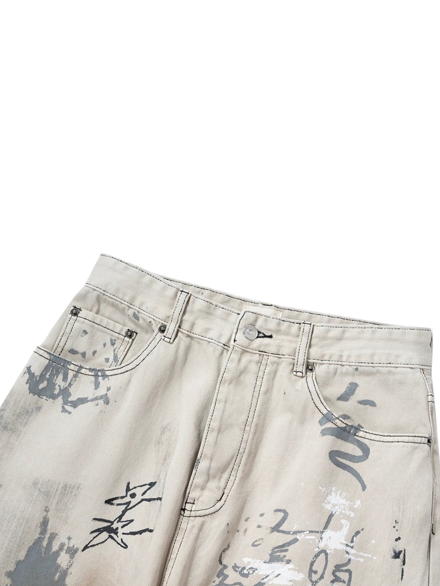 GRAFFITI BAGGY JEANS