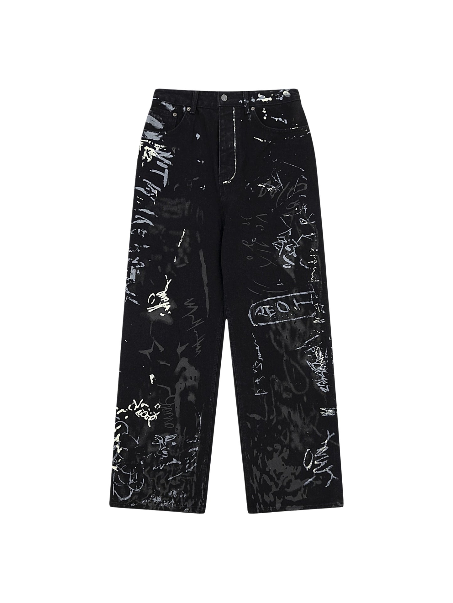 GRAFFITI BAGGY JEANS