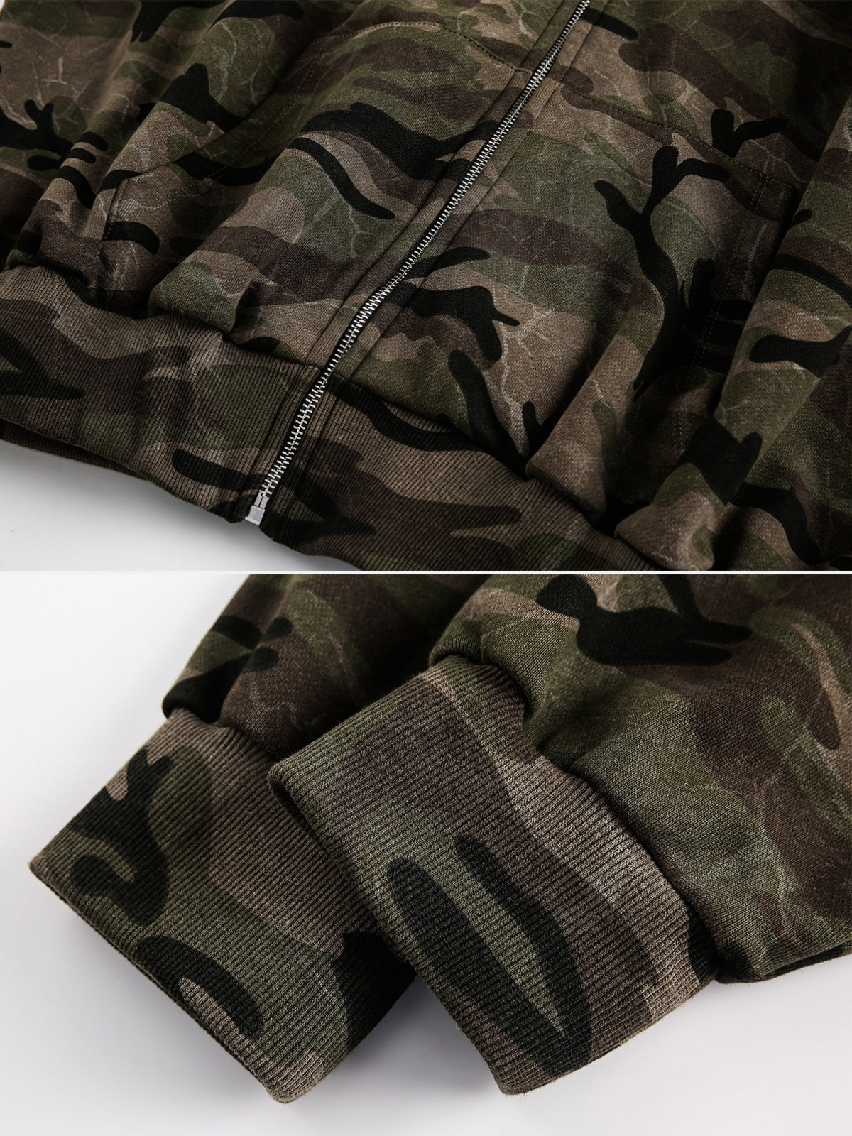 CAMOUFLAGE ZIPPER