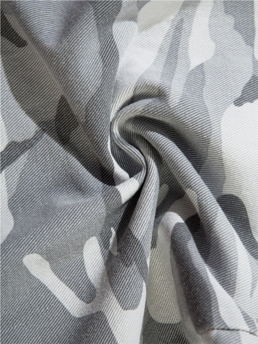 GREY CAMOUFLAGE PANTS