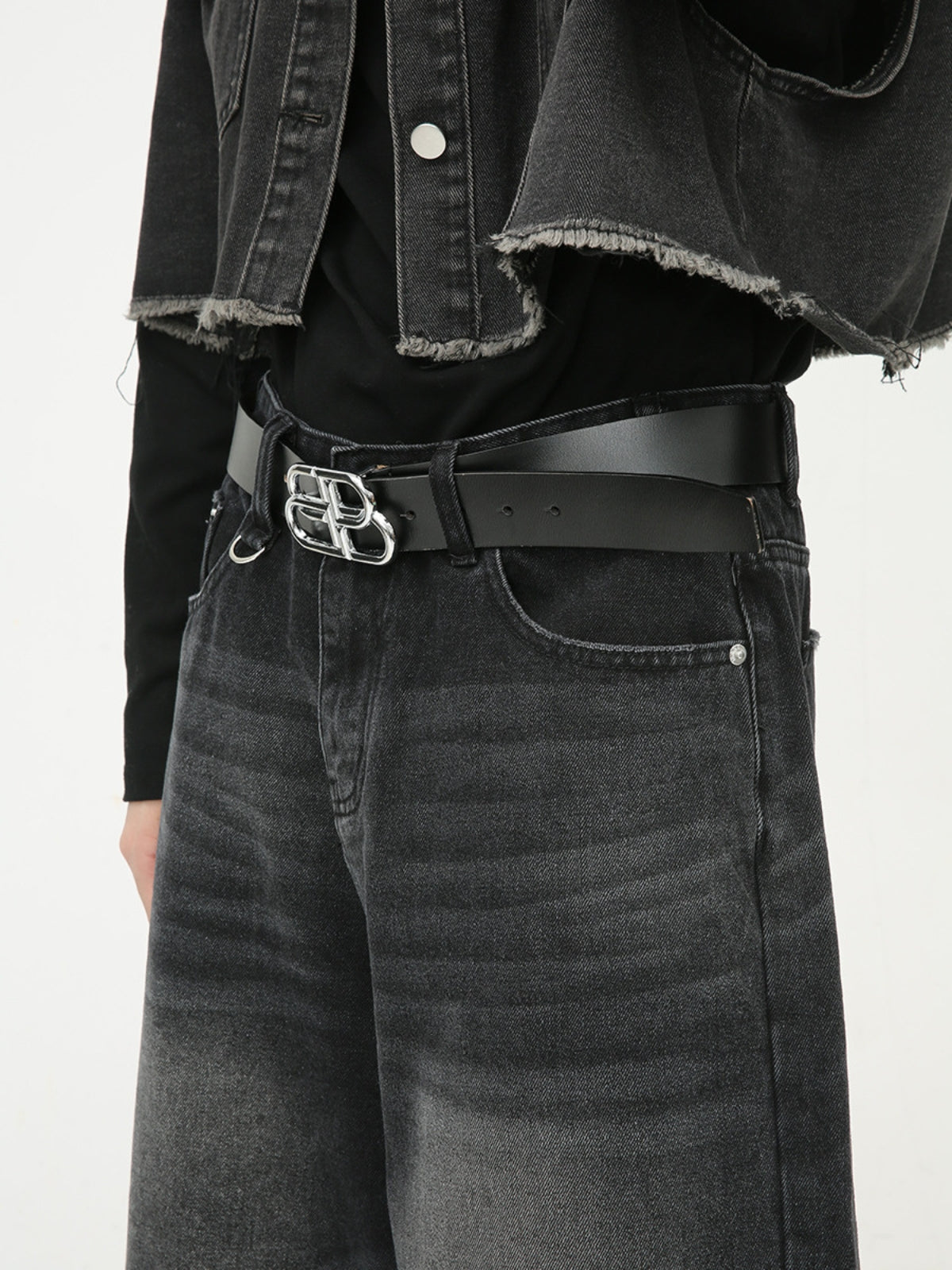 BAGGY DENIM JORTS