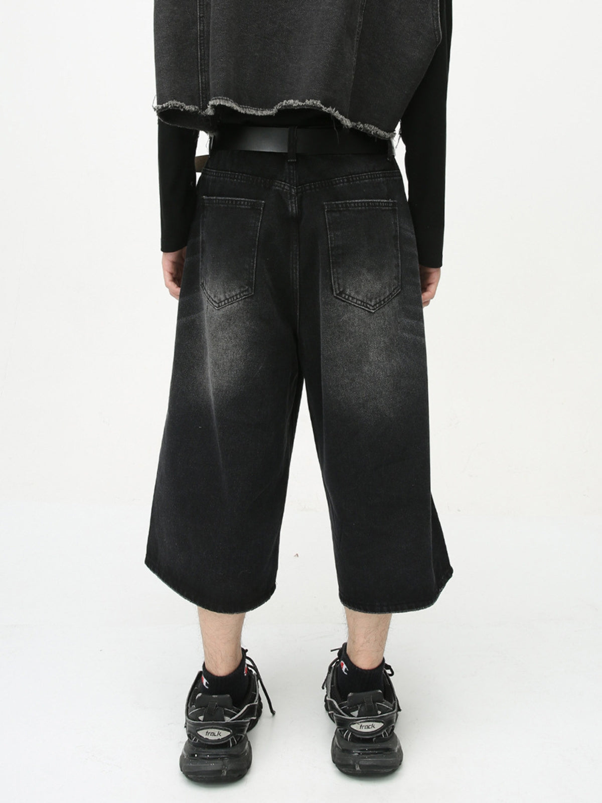 BAGGY DENIM JORTS