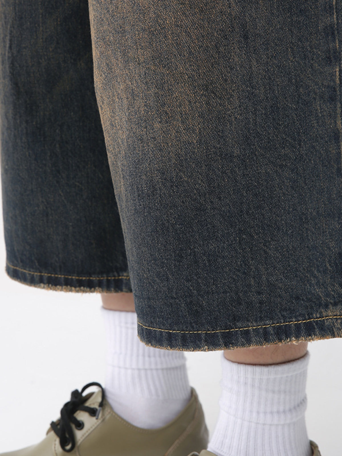 BAGGY DENIM JORTS