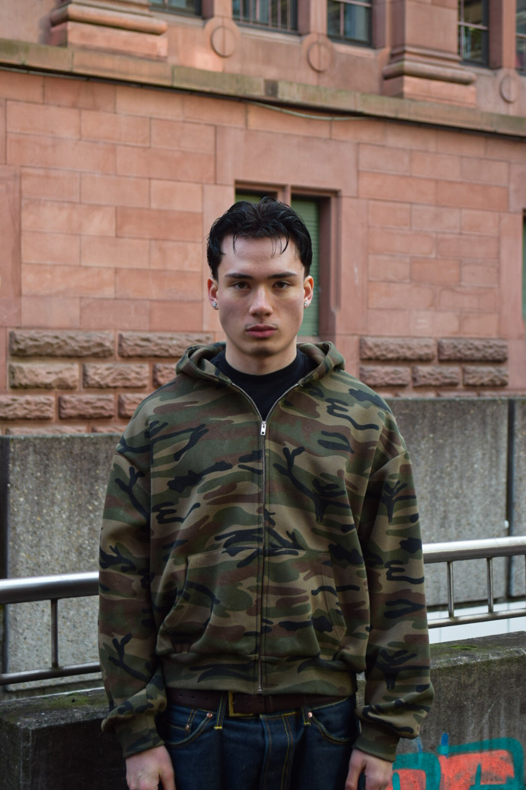 CAMOUFLAGE ZIPPER
