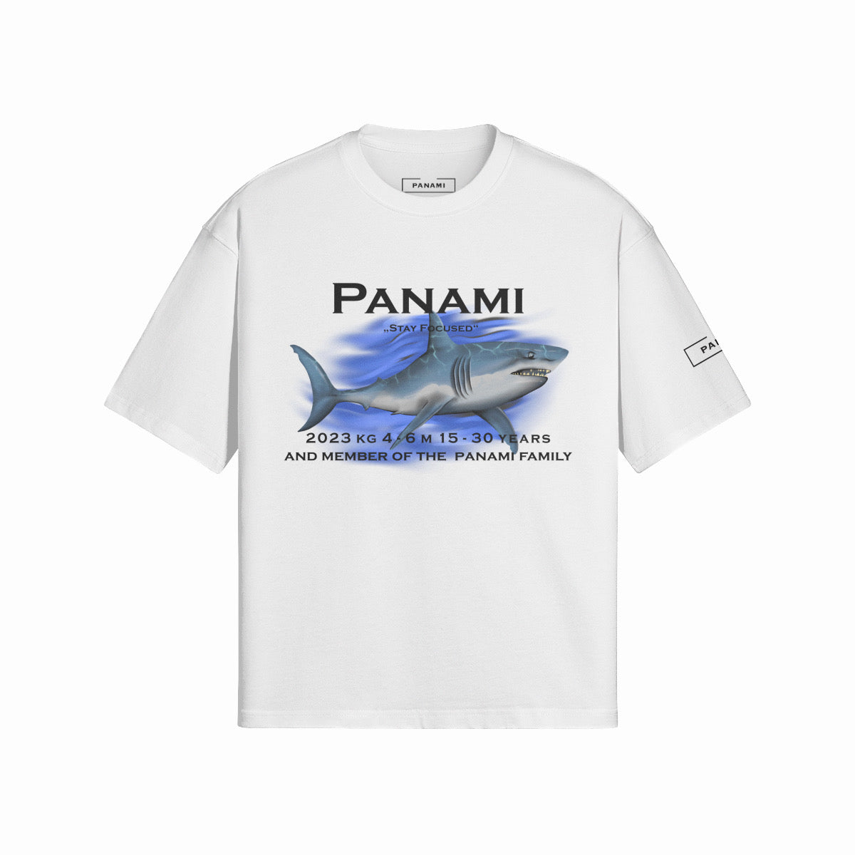 Panami Shark Tee White