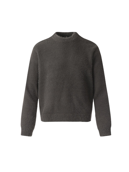 BRUSHED KNIT SWEATER