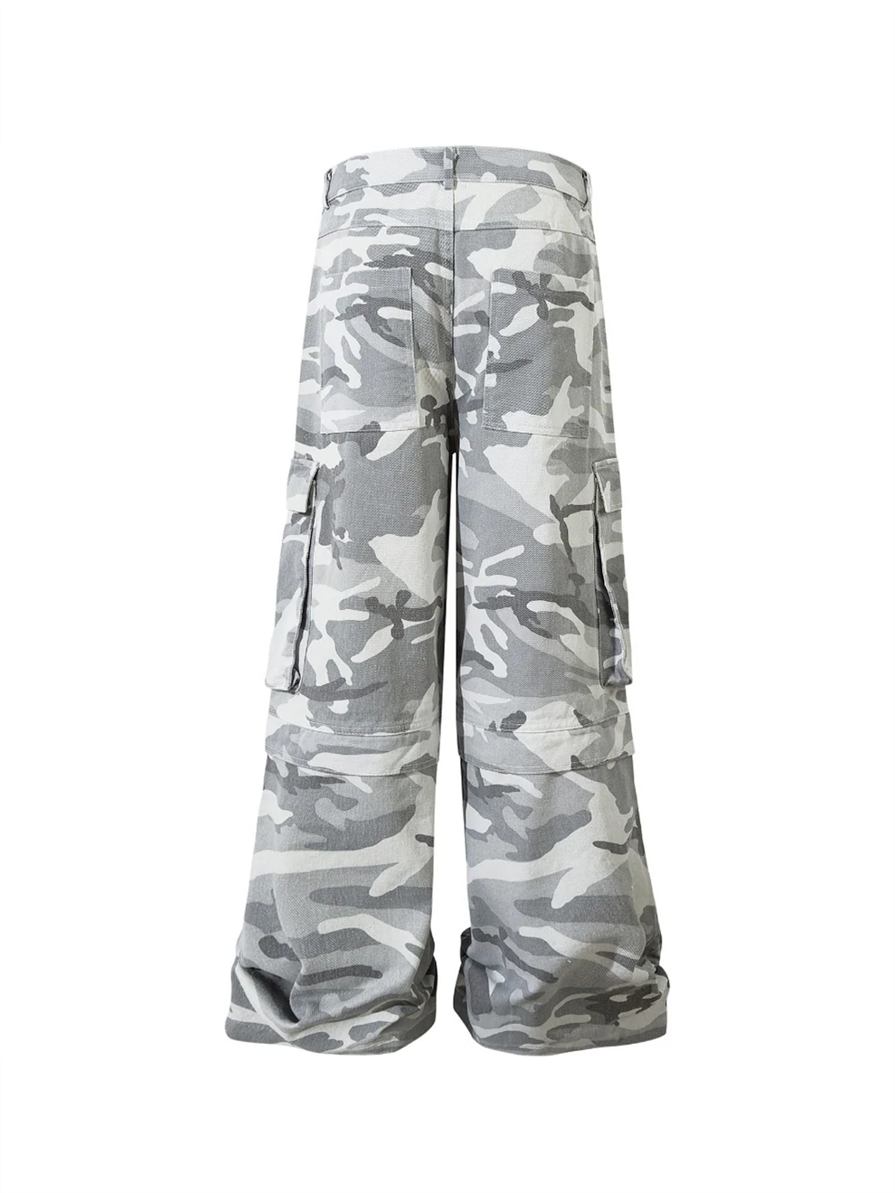 GREY CAMOUFLAGE PANTS