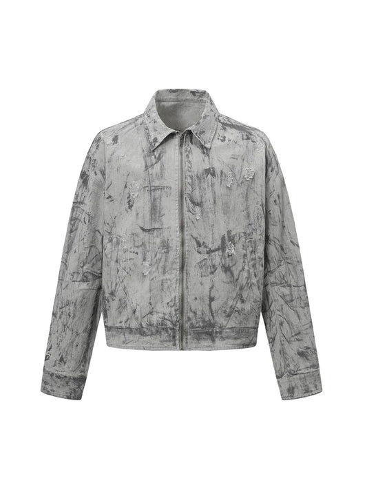 DIRTY DENIM JACKET