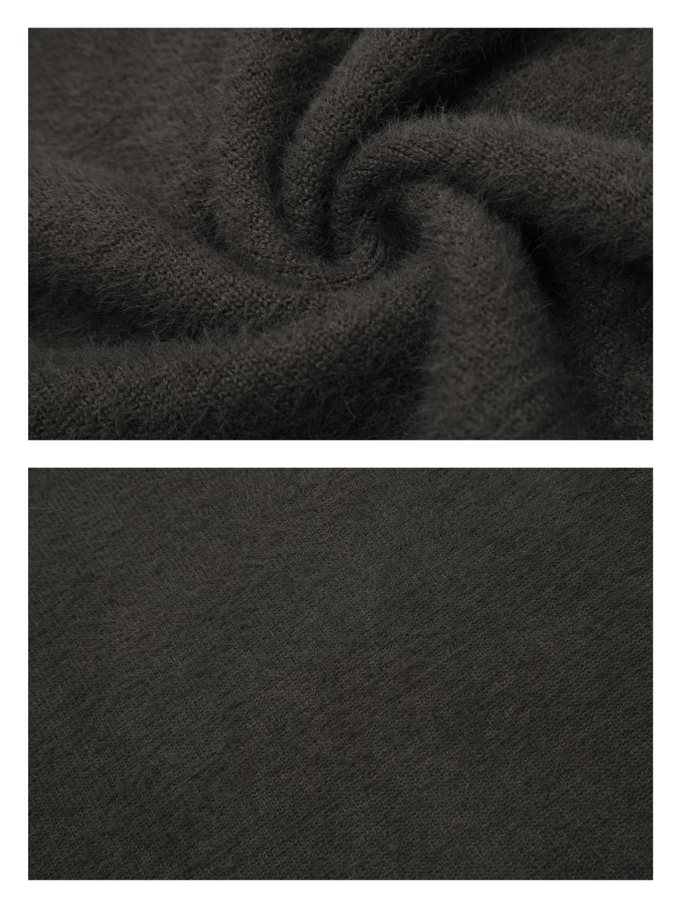 BRUSHED KNIT SWEATER