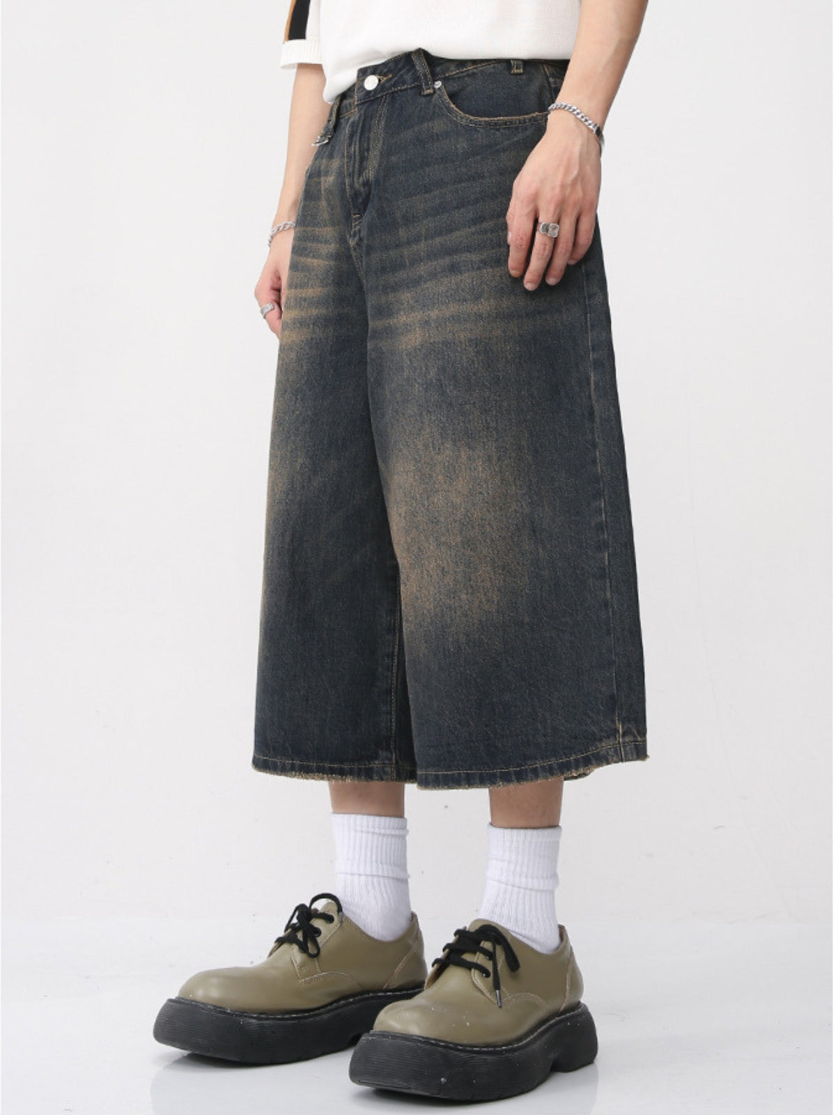 BAGGY DENIM JORTS