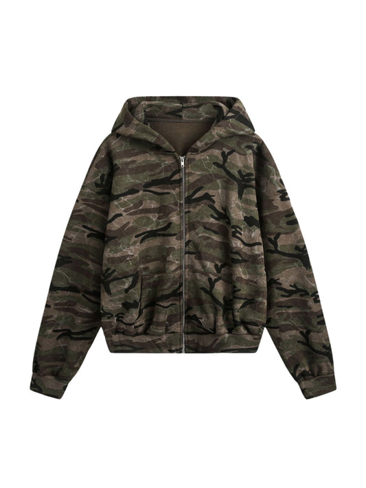 CAMOUFLAGE ZIPPER