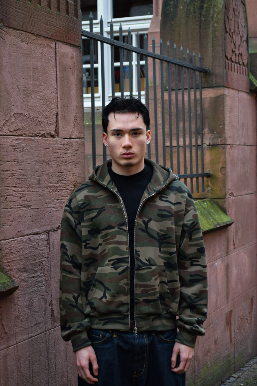 CAMOUFLAGE ZIPPER