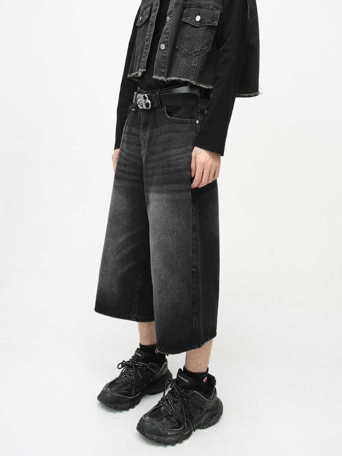 BAGGY DENIM JORTS